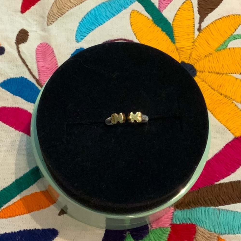 Tous Bear Mesh Gold Ring